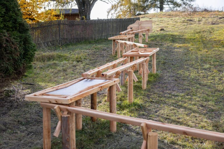 Kugelbahn auf der Neubichler Alm