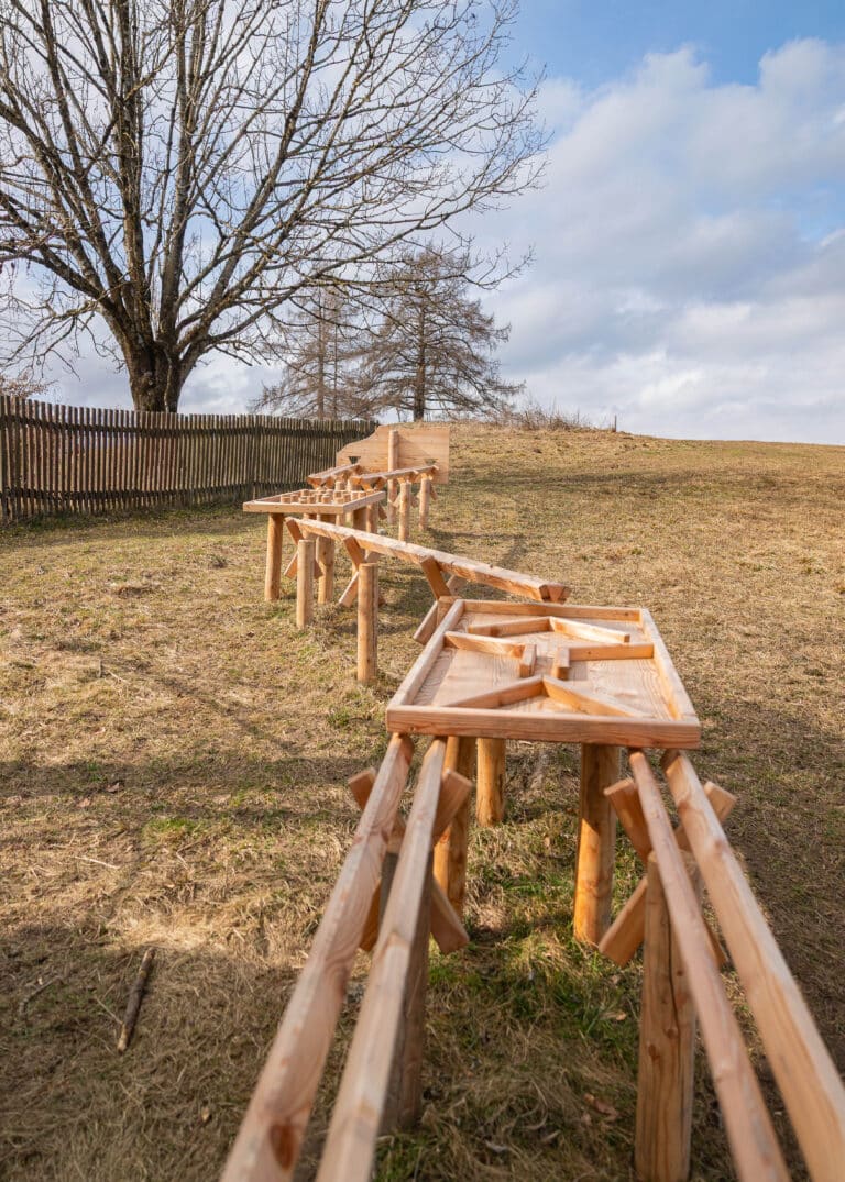 Kugelbahn auf der Neubichler Alm
