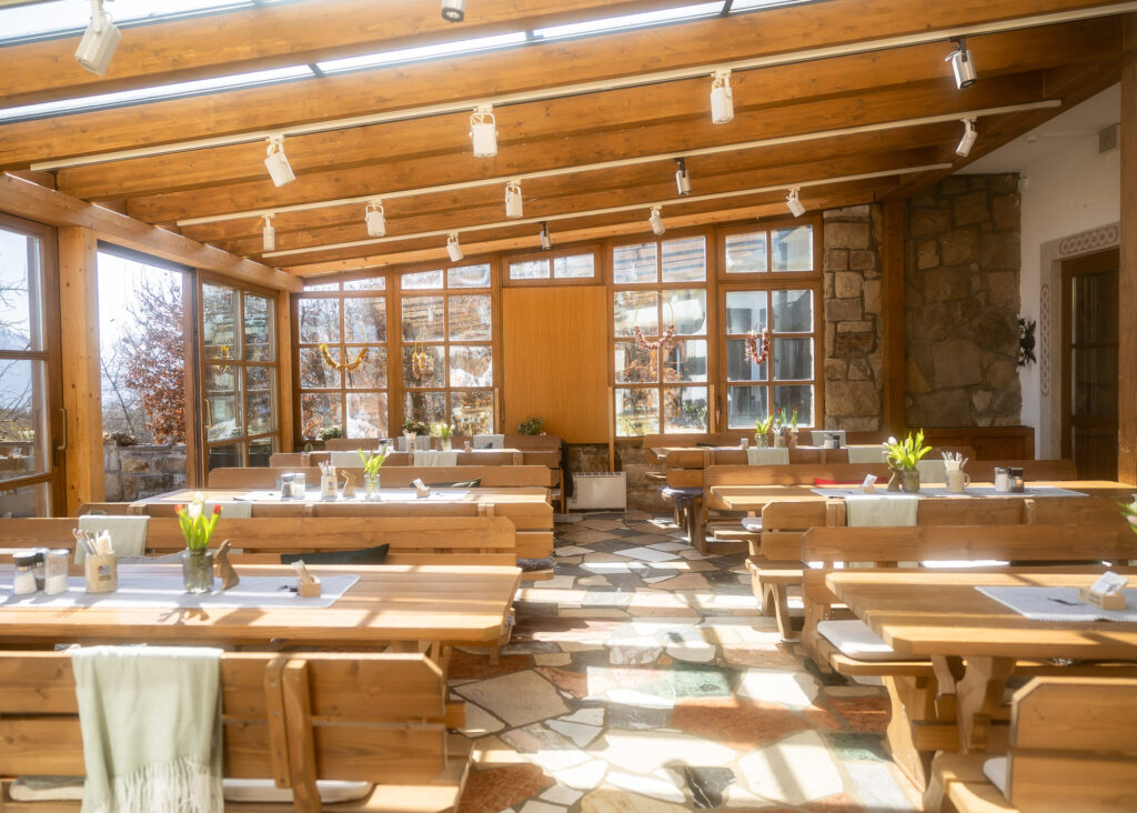 Wintergarten mit Bestuhlung